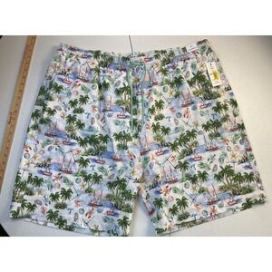 CARIBBEAN Roundtree & Yorke swim Trunks Shorts 3XT Tall Man 🦞 🏖️ ⛵️ NWT